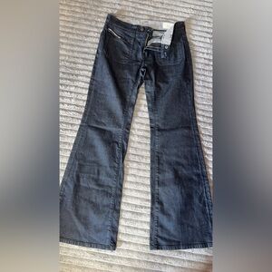 Diesel Navy Flare Jeans